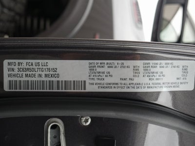 2026 RAM 2500 Big Horn Sherrod Upfit Package