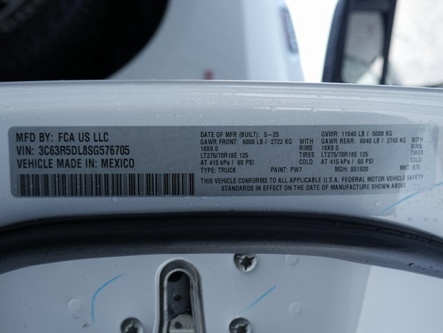 2025 RAM 2500 Big Horn