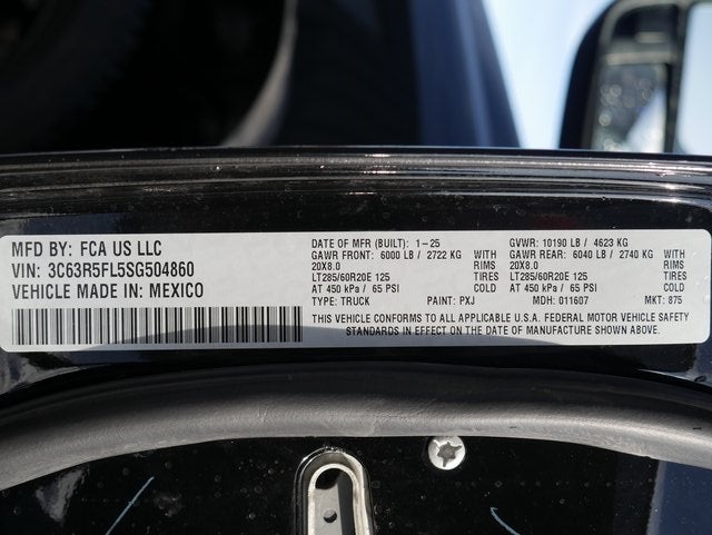 2025 RAM 2500 Laramie Night Edition