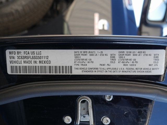 2025 RAM 2500 Laramie