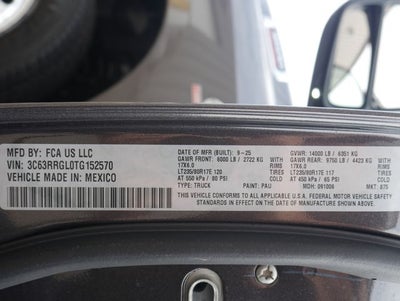 2026 RAM 3500 Tradesman