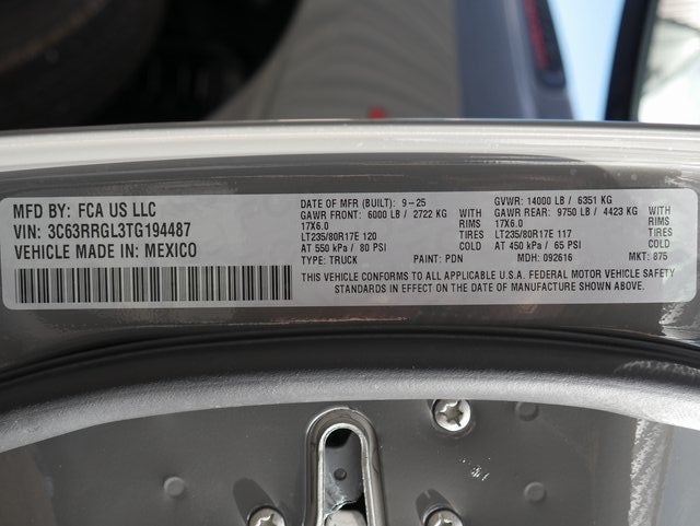 2026 RAM 3500 Tradesman