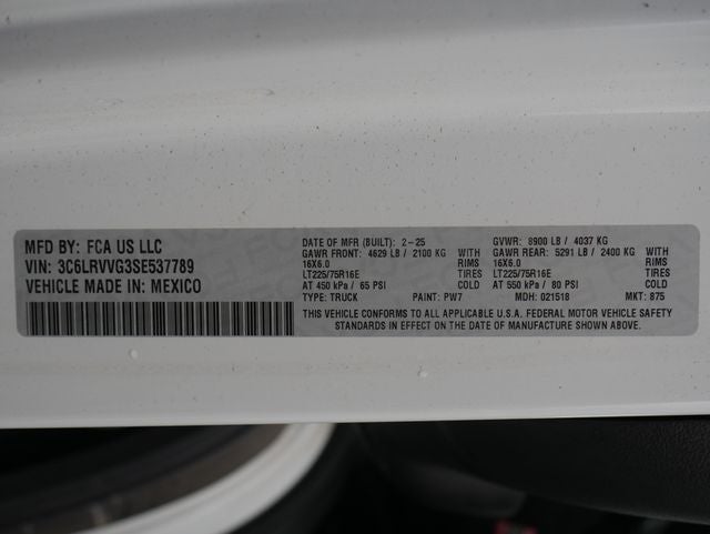 2025 RAM ProMaster 2500 Base