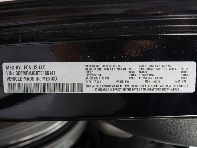 2026 RAM ProMaster 3500 High Roof