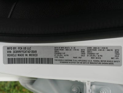 2026 RAM 1500 Big Horn/Lone Star