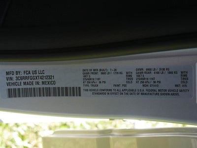 2026 RAM 1500 Tradesman