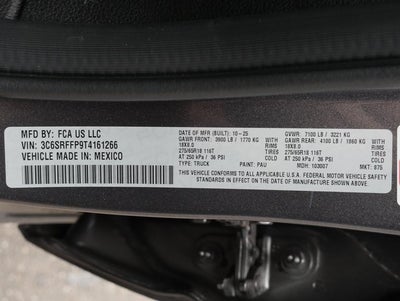 2026 RAM 1500 Big Horn/Lone Star