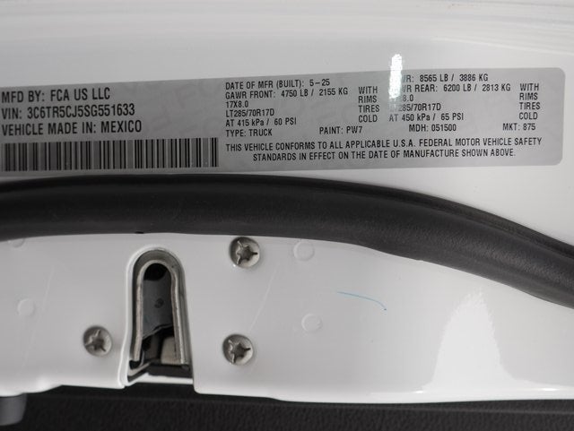 2025 RAM 2500 Tradesman