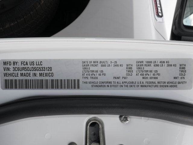 2025 RAM 2500 Big Horn