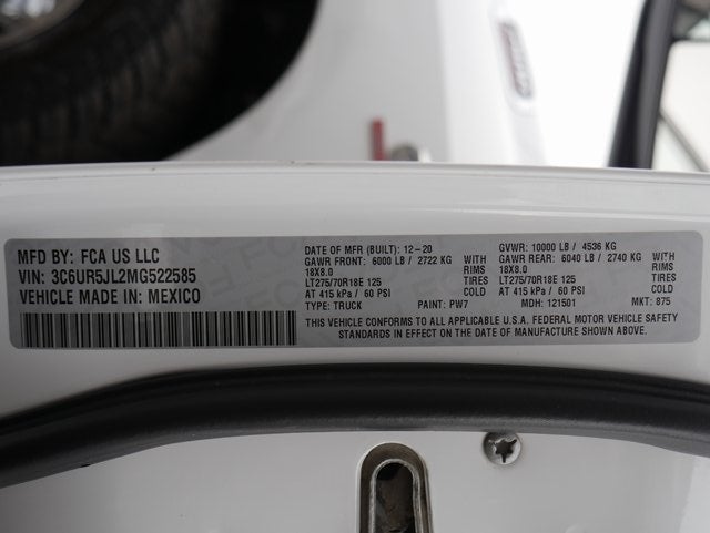 2021 RAM 2500 Big Horn