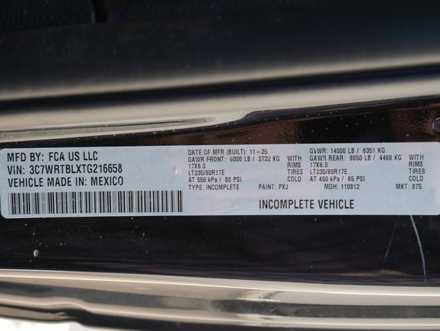 2026 RAM 3500 Tradesman