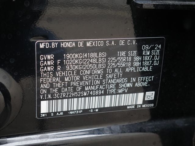2025 Honda HR-V Sport