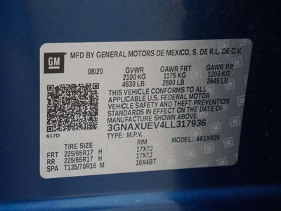 2020 Chevrolet Equinox LT