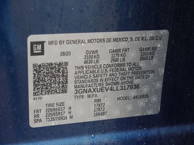 2020 Chevrolet Equinox LT