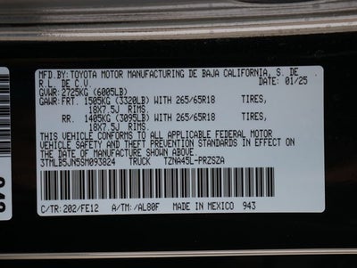 2025 Toyota Tacoma TRD Sport