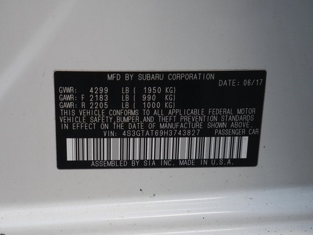 2017 Subaru Impreza 2.0i Limited