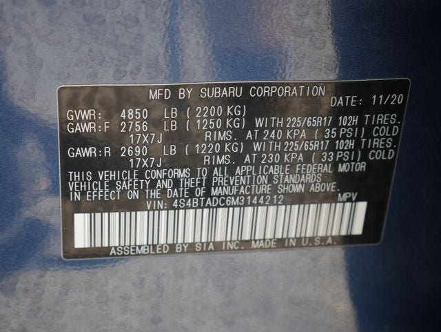 2021 Subaru Outback Premium