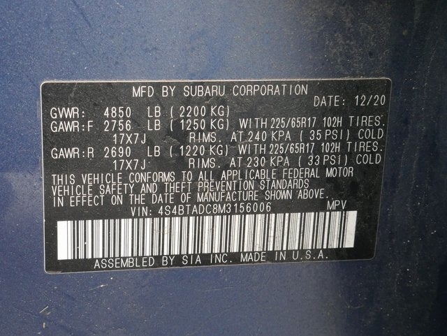 2021 Subaru Outback Premium