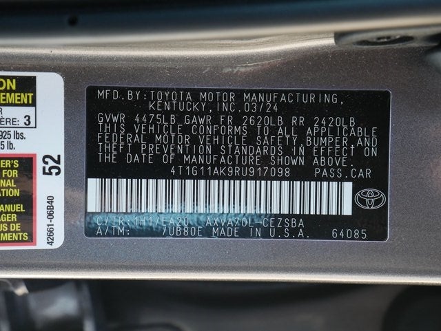 2024 Toyota Camry SE