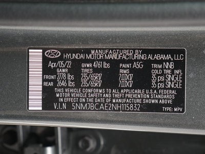 2022 Hyundai Tucson SEL