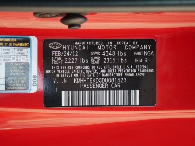 2013 Hyundai Genesis Coupe 2.0T