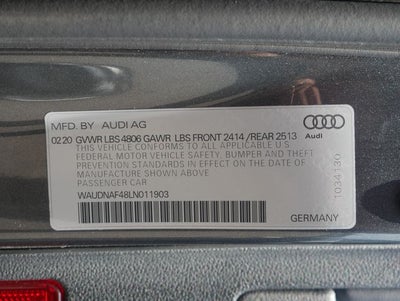 2020 Audi A4 45 Premium quattro