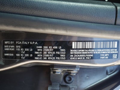 2020 Jeep Renegade Latitude