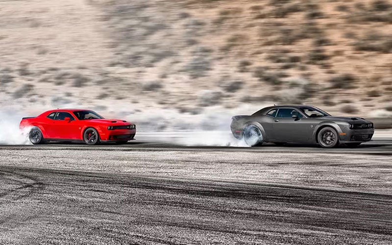 Dodge Challenger Burnout